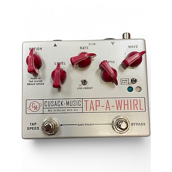 Used Cusack Tapawhirl Tap Tremolo Effect Pedal