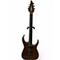 Used Jackson USA MISHA MANSOOR JUGGERNAUT HT6FM AMBER TIGER EYE Solid Body Electric Guitar