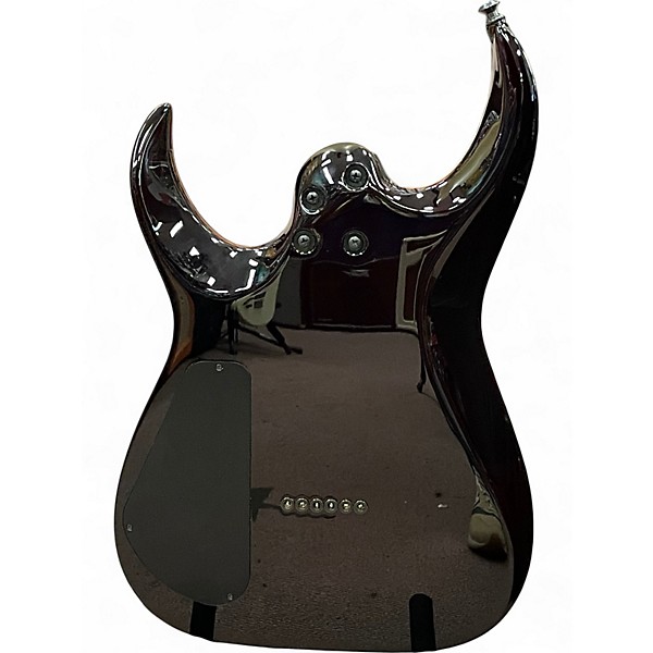Used Jackson USA MISHA MANSOOR JUGGERNAUT HT6FM AMBER TIGER EYE Solid Body Electric Guitar
