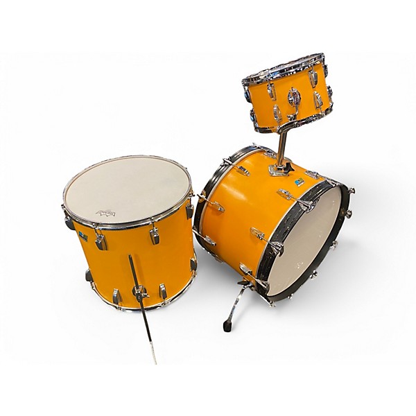 Used Ludwig 3 Piece Classic Maple Yellow Cortex Drum Kit