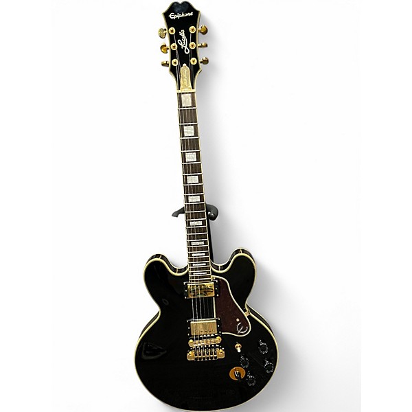 Used Epiphone BB King Lucille Black Hollow Body Electric Guitar