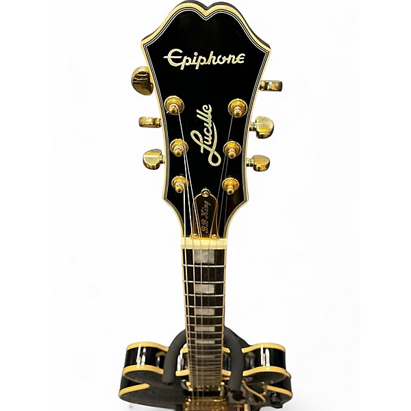 Used Epiphone BB King Lucille Black Hollow Body Electric Guitar