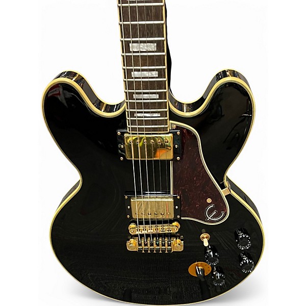 Used Epiphone BB King Lucille Black Hollow Body Electric Guitar