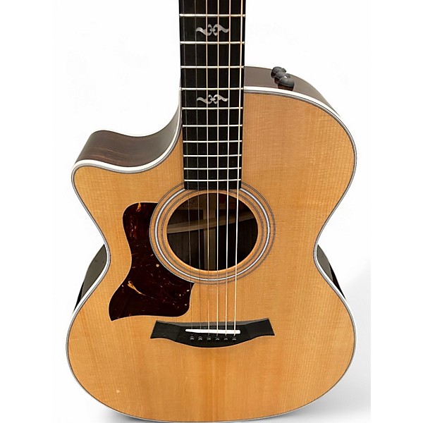 Used Taylor 414CER V-Class LEFT HANDED Natural Acoustic Electric Guitar