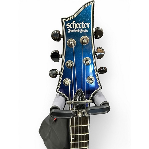 Used 2022 Schecter Guitar Research Hellraiser C1 Hybrid aurora Solid Body Electric Guitar