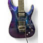 Used 2022 Schecter Guitar Research Hellraiser C1 Hybrid aurora Solid Body Electric Guitar