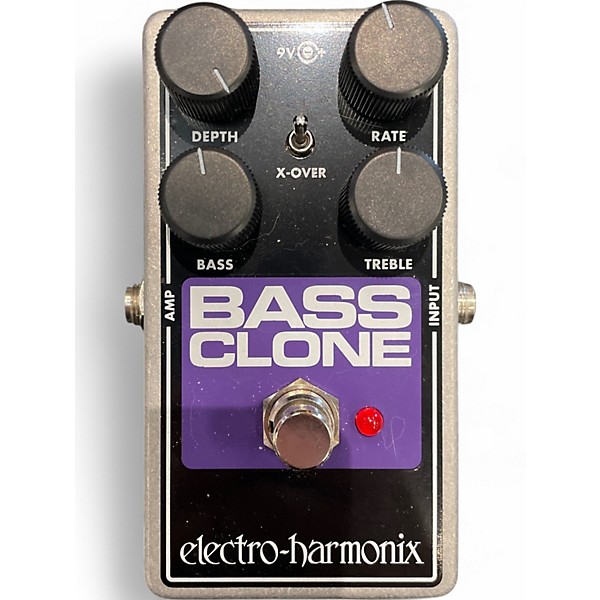 Used Electro-Harmonix Bass Clone Analog Chorus Bass Effect Pedal
