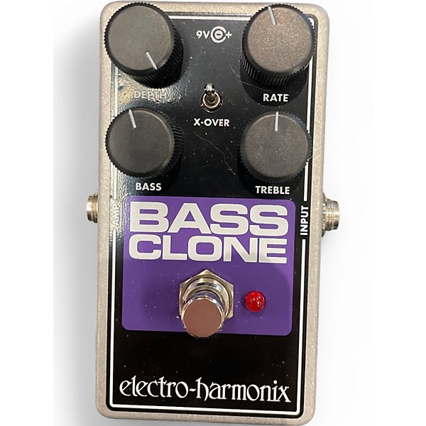 Used Electro-Harmonix Bass Clone Analog Chorus Bass Effect Pedal