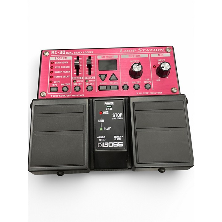 Used BOSS Used BOSS RC30 Loop Station Twin Pedal | Guitar Center Used BOSS Used BOSS RC30 Loop Station Twin Pedal | Guitar Center