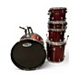 Used Sound Percussion Labs 5 Piece Unity Metallic Red Drum Kit thumbnail