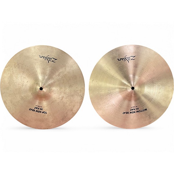 Used Zildjian Used Zildjian 14in New Beat Hi Hat Pair Cymbal