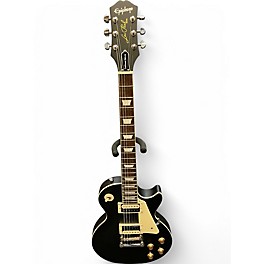 Used Epiphone Les Paul Traditional Pro IV Ebony Solid Body Electric Guitar