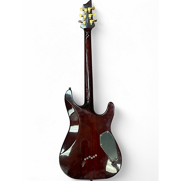 Used Schecter Guitar Research C1 Classic Left Handed Antique Amber Electric Guitar