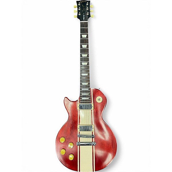 Used 2012 Gibson 1970S Les Paul Tribute Left Handed RED  Electric Guitar