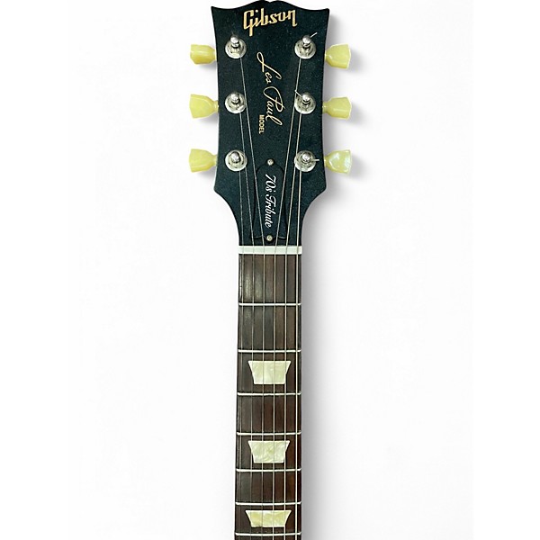 Used 2012 Gibson 1970S Les Paul Tribute Left Handed RED  Electric Guitar