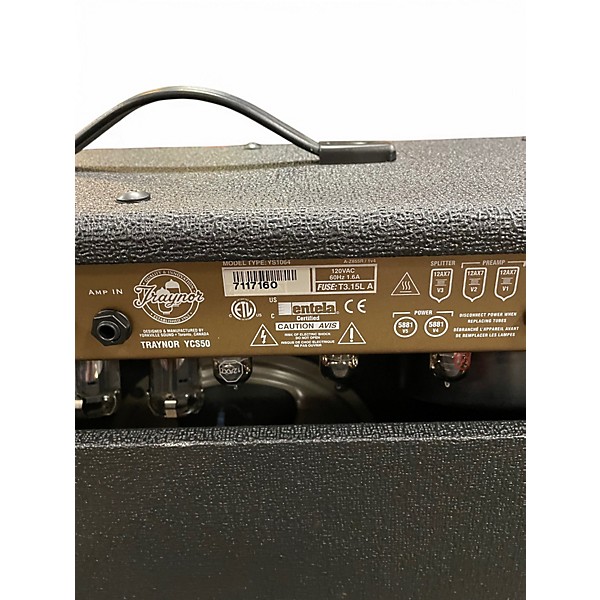 Used Traynor YCS50 Tube Guitar Combo Amp