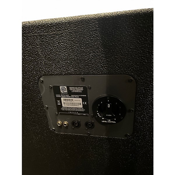 Used Ampeg SVT410HE 4x10 800W Bass Cabinet
