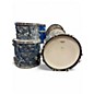 Used Pearl 3 Piece Deluxe Light Blue Pearl Drum Kit thumbnail