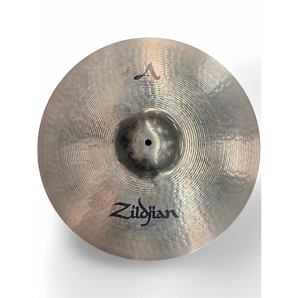 Used 2000s Zildjian 18in Stadium Medium Pair Cymbal