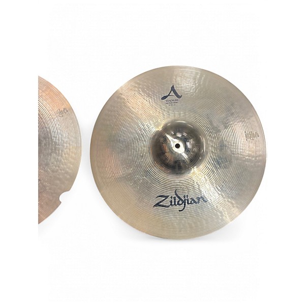 Used 2000s Zildjian 18in Stadium Medium Pair Cymbal