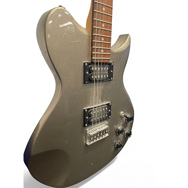 Used Washburn WI14 Silver Sparkle Solid Body Electric Guitar