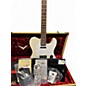 Used Fender Custom Shop Jimmy Page Mirror Telecaster Black Solid Body Electric Guitar