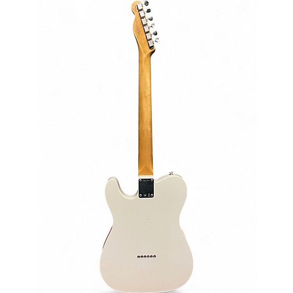 Used Fender Custom Shop Jimmy Page Mirror Telecaster Black Solid Body Electric Guitar