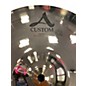 Used Zildjian 14in A Custom Hi Hat Bottom Cymbal