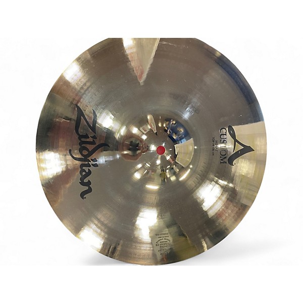 Used Zildjian 14in A Custom Hi Hat Top Cymbal