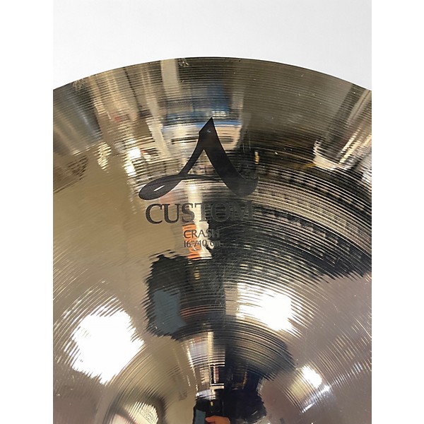 Used Zildjian 16in A Custom Crash Cymbal