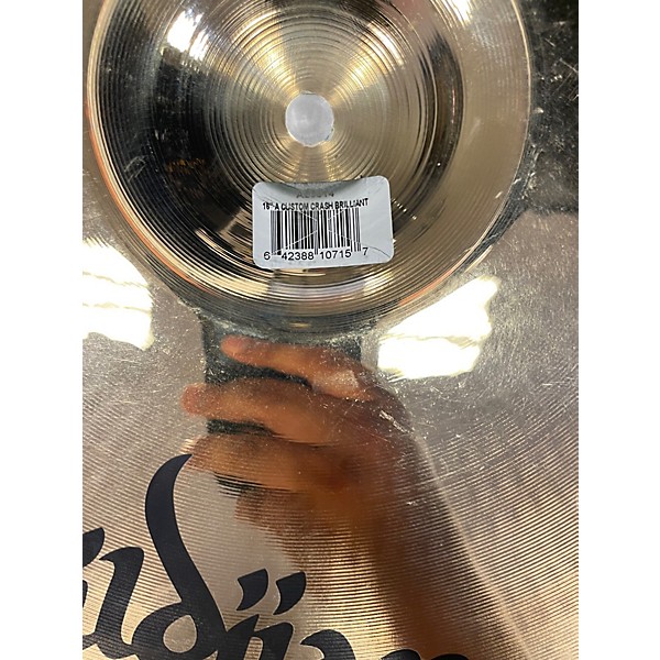 Used Zildjian 16in A Custom Crash Cymbal