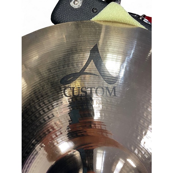 Used Zildjian 20in A Custom Medium Ride Cymbal