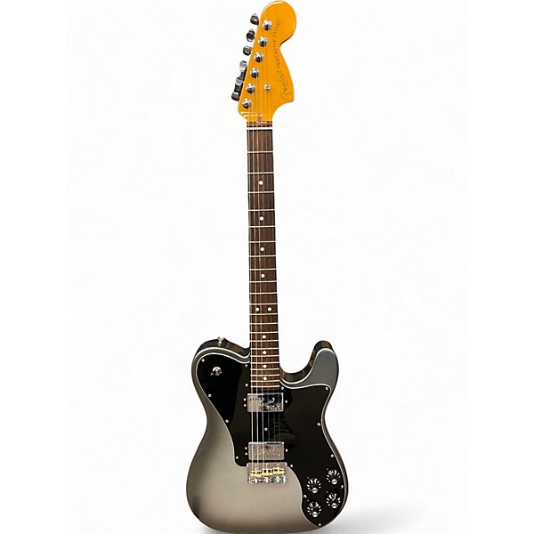 Used 2022 Fender TELECASTER DELUXE AMERICAN PROFESSIONAL II MERCURY Solid Body Electric Guitar,Specials : American Fashion Style Bags On Sale