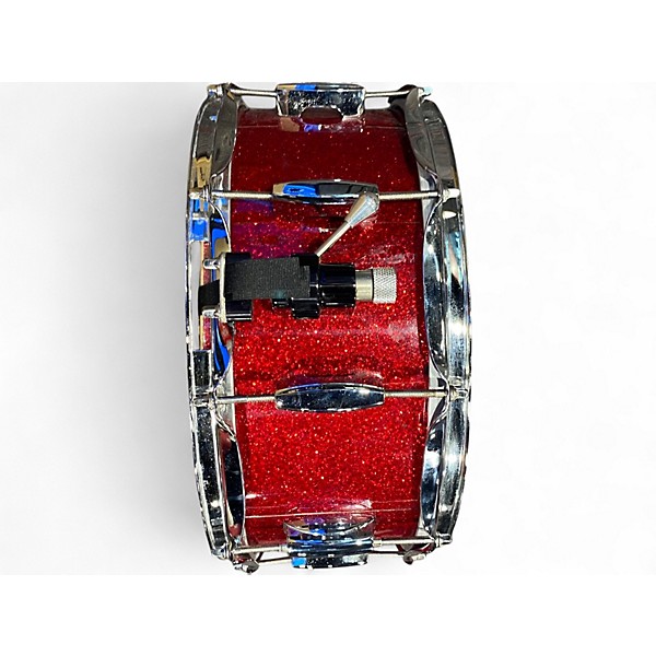 Used PRECISION DRUM CO 14in 40 PLY Red sparkle Drum