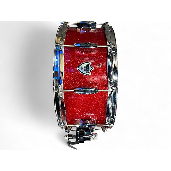 Used PRECISION DRUM CO 14in 40 PLY Red sparkle Drum