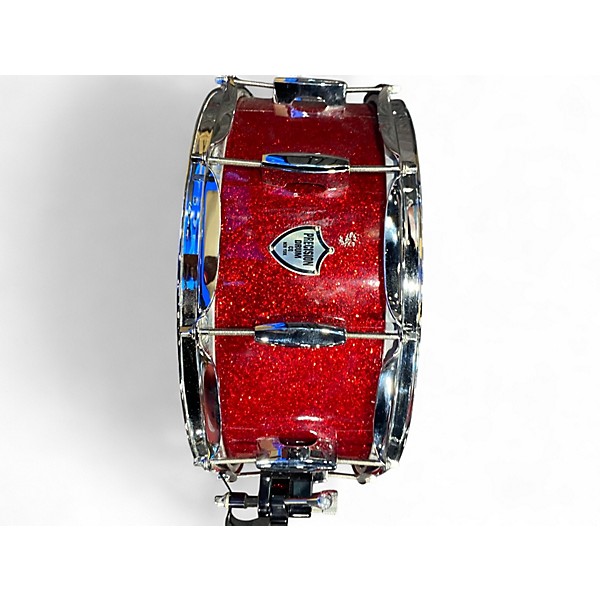 Used PRECISION DRUM CO 14in 40 PLY Red sparkle Drum