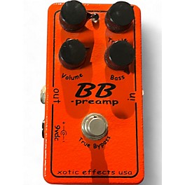 Used Xotic BB Preamp Overdrive Effect Pedal