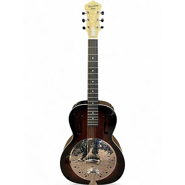 Used Recording King RR41EVS Vintage Sunburst Resonator Guitar