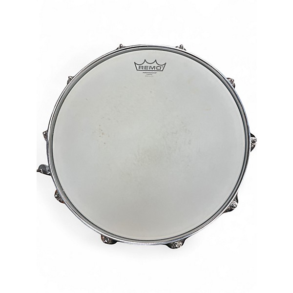 Used Ludwig 14X5 Hammered Supraphonic Snare Chrome Over Aluminum Drum