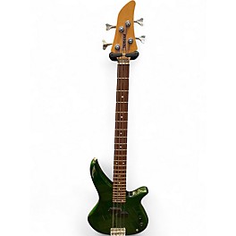 Used Yamaha rbx 260 Trans Green Electric Bass Guitar