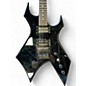 Used B.C. Rich WARLOCK STRANGER THINGS BLACK Solid Body Electric Guitar