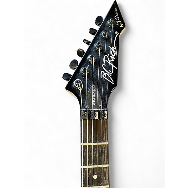 Used B.C. Rich WARLOCK STRANGER THINGS BLACK Solid Body Electric Guitar