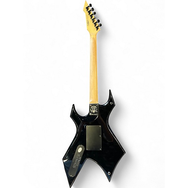 Used B.C. Rich WARLOCK STRANGER THINGS BLACK Solid Body Electric Guitar