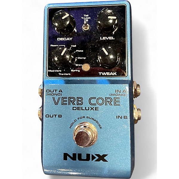 Used NUX VERB CORE DELUXE Effect Pedal
