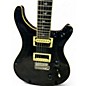 Used PRS SE Custom 24 Black and White Solid Body Electric Guitar