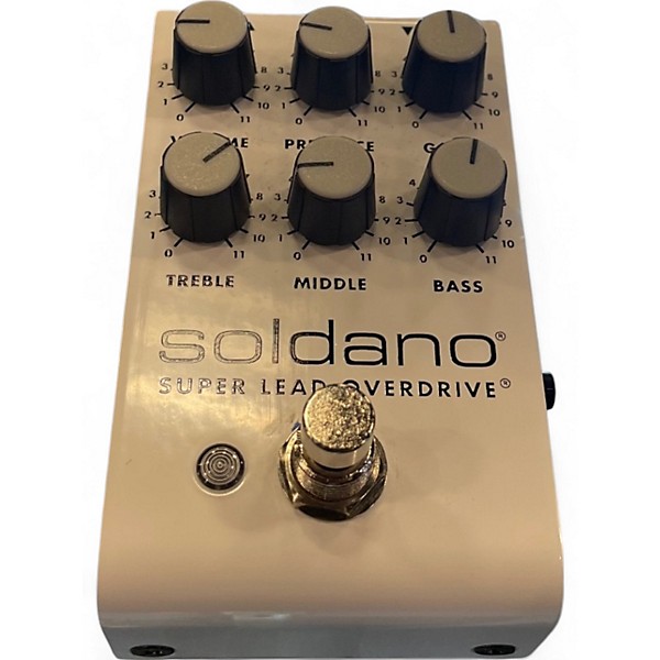 Soldano Super Lead Overdrive Effects Pedal White | Guitar Center