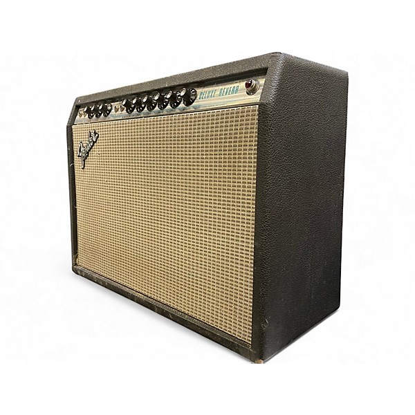 Vintage 1978 Fender Deluxe Reverb Tube Guitar Combo Amp