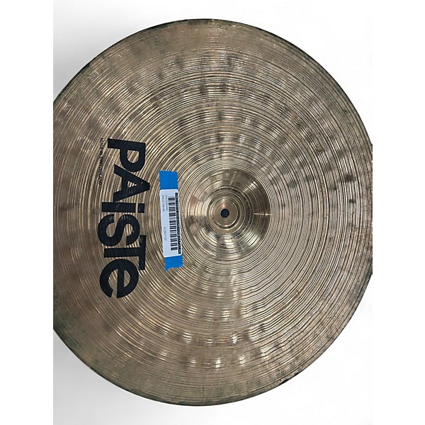 Used Paiste 20in SOUND FORMULA FULL RIDE Cymbal