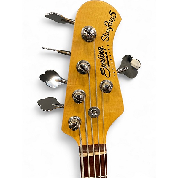 Used Sterling by Music Man StingRay 5 2 Color Sunburst Electric Bass Guitar