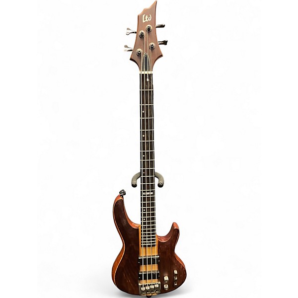 Used ESP LTD B4E Natural Electric Bass Guitar